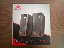 Redragon Anvil GS620 Stereo PC Gaming Speakers RGB Touch Control NEW - SEALED