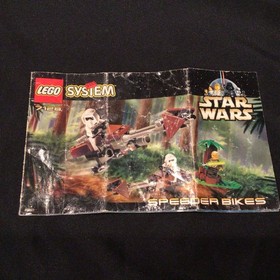 Vintage LEGO Star Wars Set 7128  Speeder Bikes (1999) - NOT COMPLETE