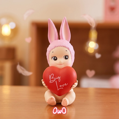 Sonny Angel Master Collection Heart Rabbit Big Love Art Statue