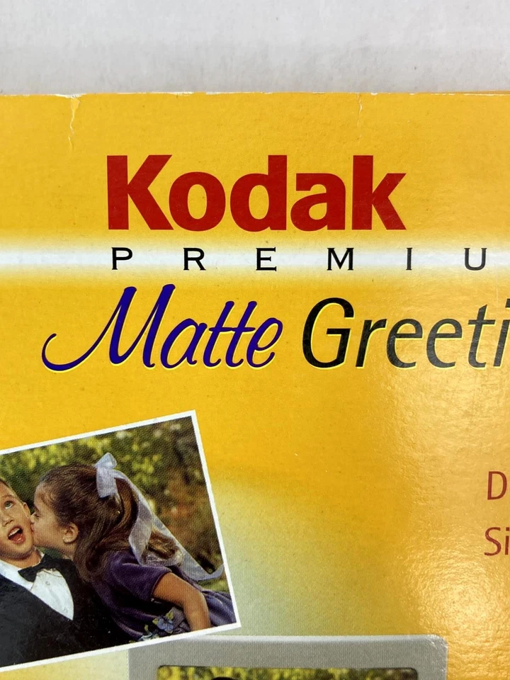 Lot of Kodak Matte Greeting Cards & HP High Gloss Photo Paper with CD Pre-owned - Image 4 of 4