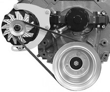 Big Block Chevy Mid Mount Alternator Bracket For Electric Water Pump Engine Bbc