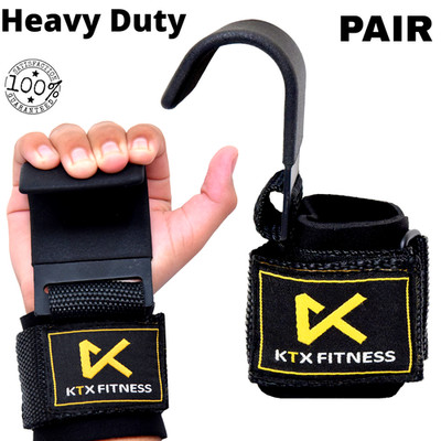 KTX Gewichtheben Haken Riemen Handgelenkstütze Handgriffe Gym Power Training Wrap