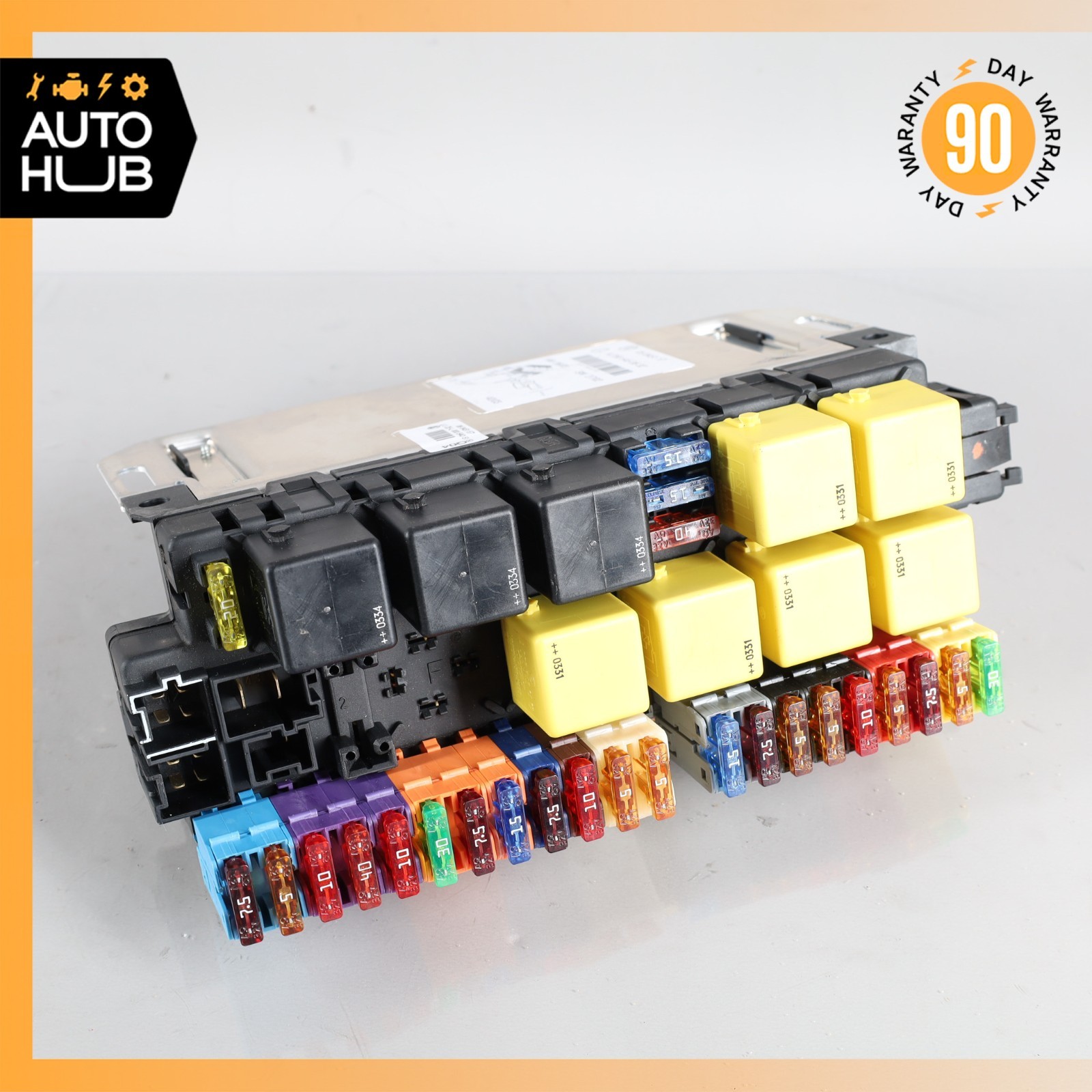 03-12 Mercedes R230 SL500 SL55 AMG Front Left SAM Fuse Box Control Module OEM