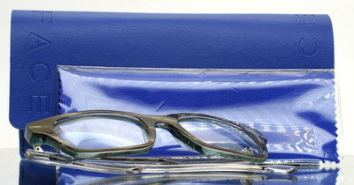 FACE A FACE Frank 1 0119 Brown Grey Horn Unisex Rectangle Eyeglasses 51-19-145