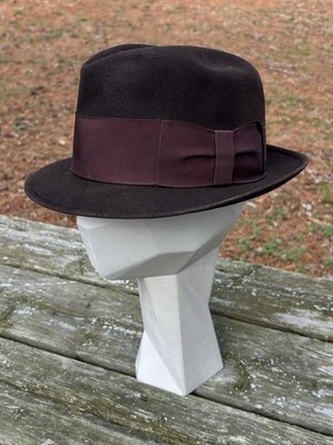 1950s  Cavanagh Edge Fedora 7 1/4 Vintage 