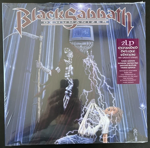 BLACK SABBATH DEHUMANIZER VINYL 2LP DELUXE LTD EDITION BONUS LP NEW SEALED MINT