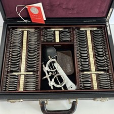 Remarkable! Near Complete! Antique Circa 1930's American Optical Trial Lens Kit