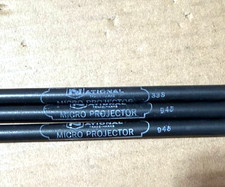 50 Pcs National ARC Carbons 8mm x 6" Micro Projector Cored