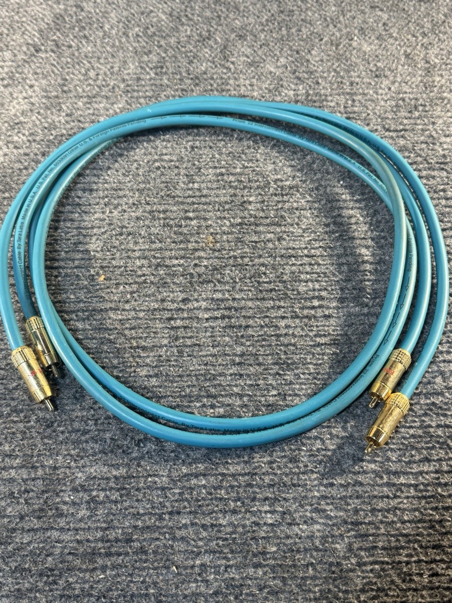 Tara Labs Prism 22 RCA Interconnect 5ft Pair – Made in USA