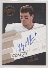 2014 Press Pass Signings Bronze Hashmarks 38/99 Jeff Mathews #PPS-JM3 Auto yf0