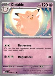 Clefable 075/217 Mega Evolution: Ascended Heroes