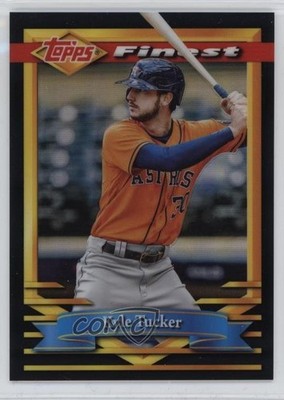 2021 Topps Finest Flashbacks Black Refractor 11/25 Kyle Tucker #82 01hv