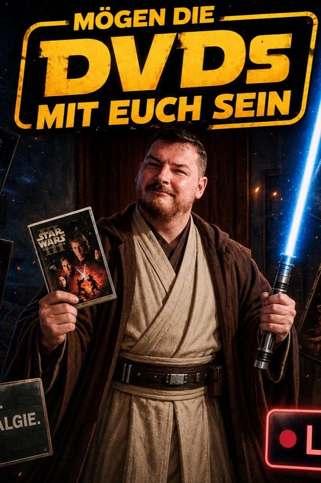 Mögen die DVDs mit euch sein :) spontaner DVD stream aus allen Genres