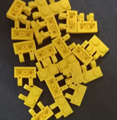 LEGO 60470b MODIFIZIERT 1x2 HORIZONTALER CLIP ROT ODER GELB 5,10,20 oder 50 STÜCK NEU
