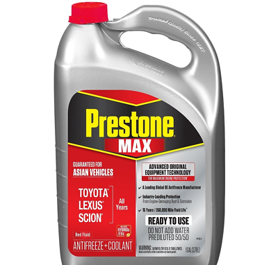 PRESTONE AF6210 Prestone MAX; Asian Vehicles; Red; 1 Gal | eBay