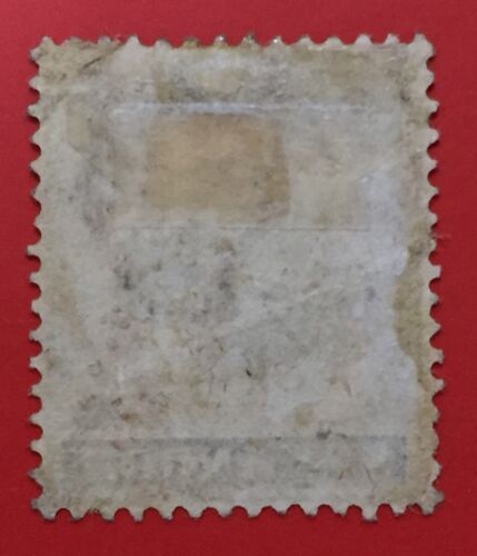 MALAYA 1910 SELANGOR Tiger One Cent opt 50c Fine Used SG#66b M4501 - Picture 2 of 3