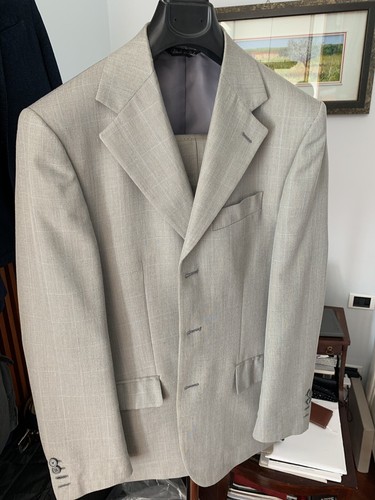 ABITO 2 PEZZI MARZOTTO MADE IN ITALY 🇮🇹TG.46 GRIGIO CASANOVA (AS KITON  ISAIA) | eBay