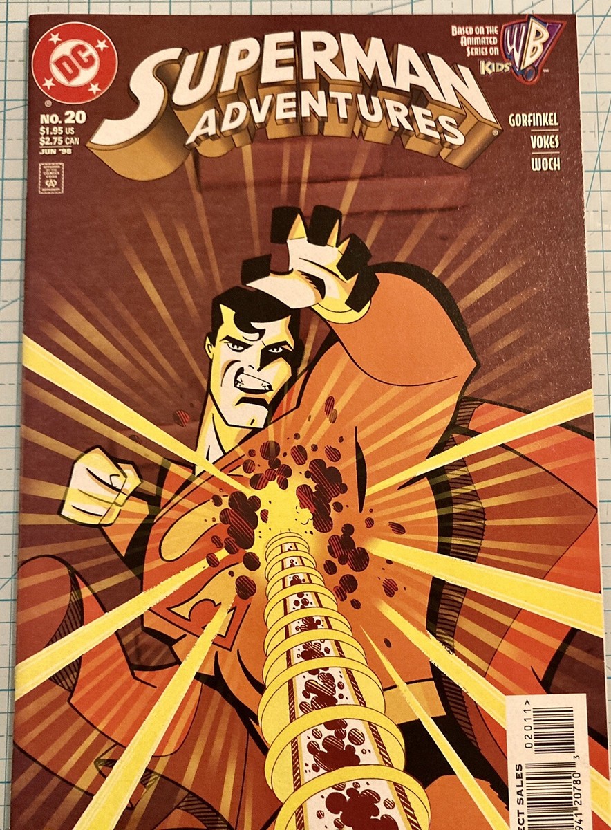 Superman Adventures #20 NM Neil Vokes Cover 1998 DC Comics | eBay