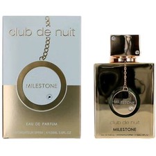 Armaf Unisex Eau De Parfum Club De Nuit Milestone Fruity Fresh Fragrance, 3.6 oz