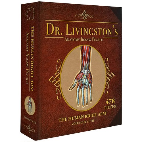 DR. LIVINGSTON'S ANATOMY JIGSAW PUZZLE THE HUMAN VOLUME 1-7 (select) BRAND NEW - Picture 3 of 10