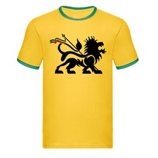 Lion Of Judah T-Shirt - Reggae Rasta Bob Marley Jamaica