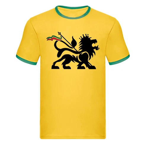 Lion Of Judah T-Shirt - Reggae Rasta Bob Marley Jamaica