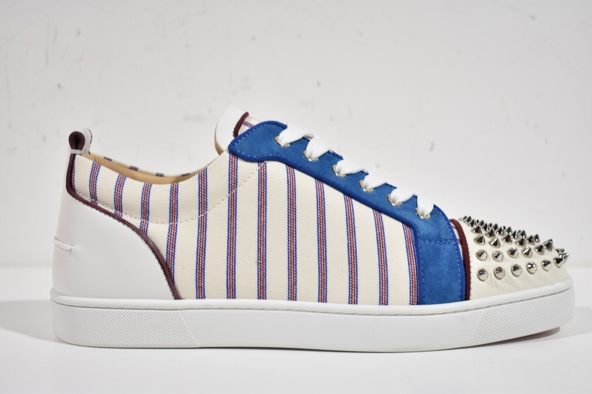 Christian Louboutin Mens Louis Junior Spikes Orlato Flat Low Top 