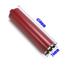 63mm/76mm/112mm Dry + Wet Diamond Concrete Core Drill Bits Bit Drilling Tool NEW