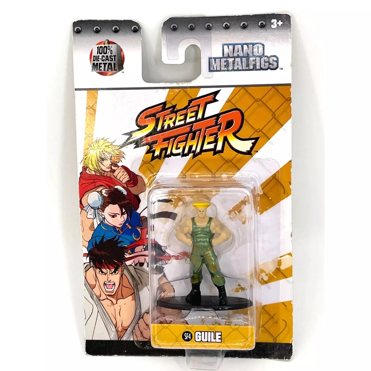 Street Fighter Metals Die Cast 4 Guile Figure