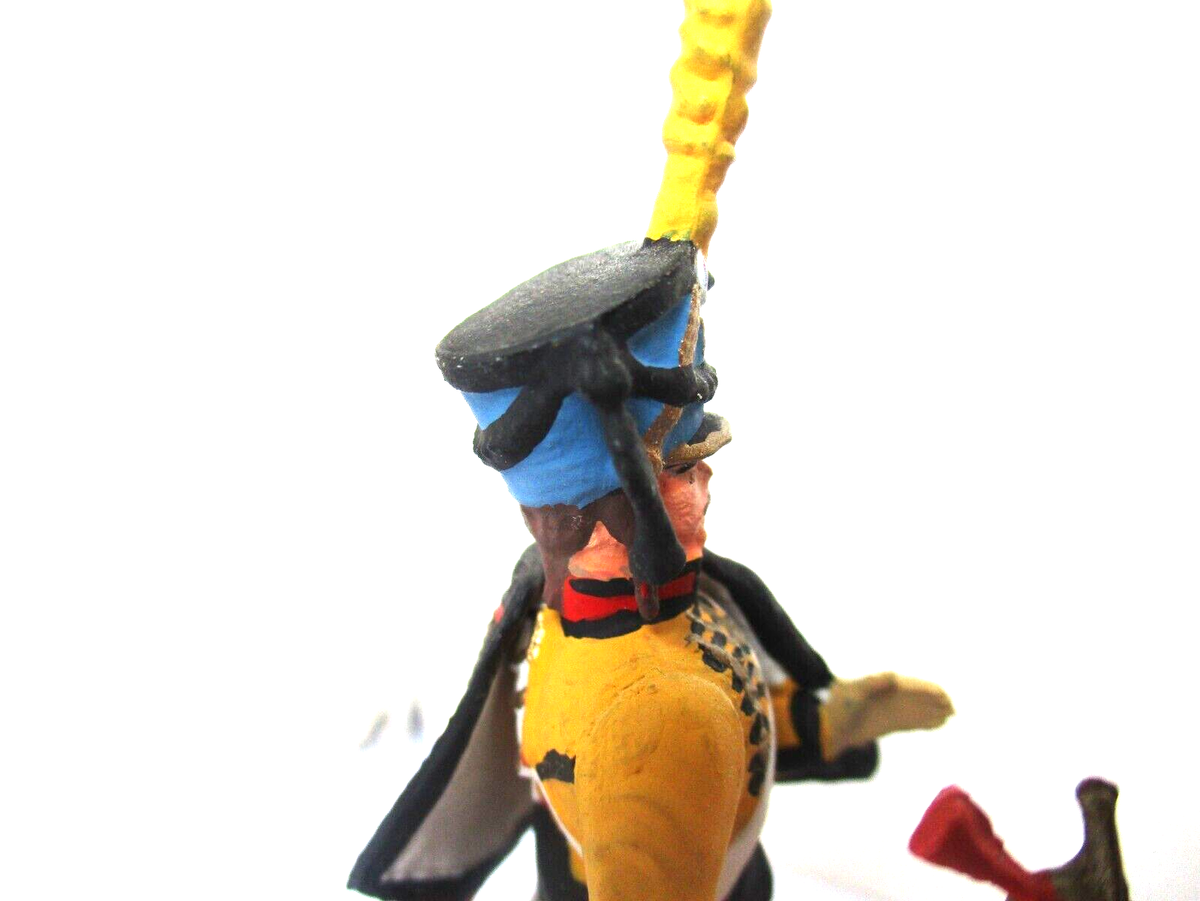 Figurine Starlux 1/32 9e Hussard – Premier Empire, Customisée Et Repeinte (très Bon état)