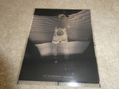 Vintage Press Film Negative Boxer Ray Boom Boom Mancini 8x7''