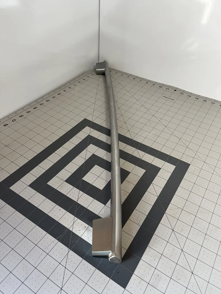 Frigidaire Refrigerator Door Handle (Stainless) OEM Part# 241972501 - Image 3 of 4