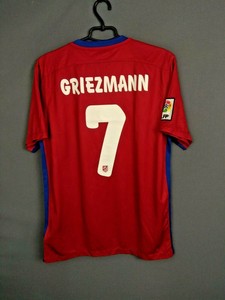 Griezmann Atlético Madrid 2015/16 Hogar Camiseta Medio Jersey Nike  686337-648 ig93 | eBay