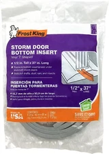 Frost King Thermwell T3750 37", Gray, Storm Door Bottom-1/2x"37" --2 Pack