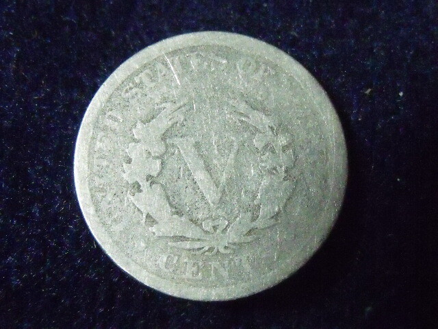 1893 LIBERTY Nickel 5 Cent VG DETAILS, FREE SHIPPING C-90 | eBay