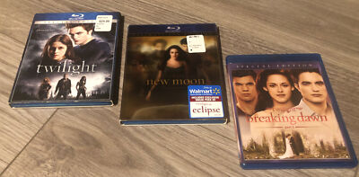 Twilight; New Moon (Ultimate Fan Edition); Breaking Dawn, Part 1 (combo)