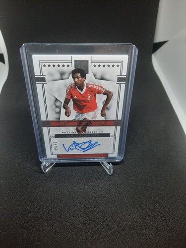 2022-23 Panini Impeccable Soccer Viv Anderson Impeccable Stars Auto 09/99
