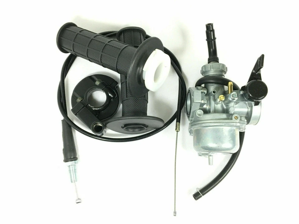 Cable de acelerador de carburador y mango giratorio Kawasaki KLX 110 2002-2010 moto de cross Foto 2 de 4