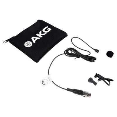AKG C 417L Professional Omni-directional Lavalier Condenser Lapel Mic OPEN #205