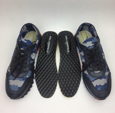 karl lagerfeld camo sneakers