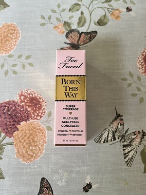 Too Faced Born This Way Super Coverage Sculpting Concealer  NATURAL BEIGE TRAVEL