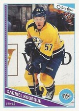 #420 Gabriel Bourque - Nashville Predators - 2013-14 O-Pee-Chee Hockey
