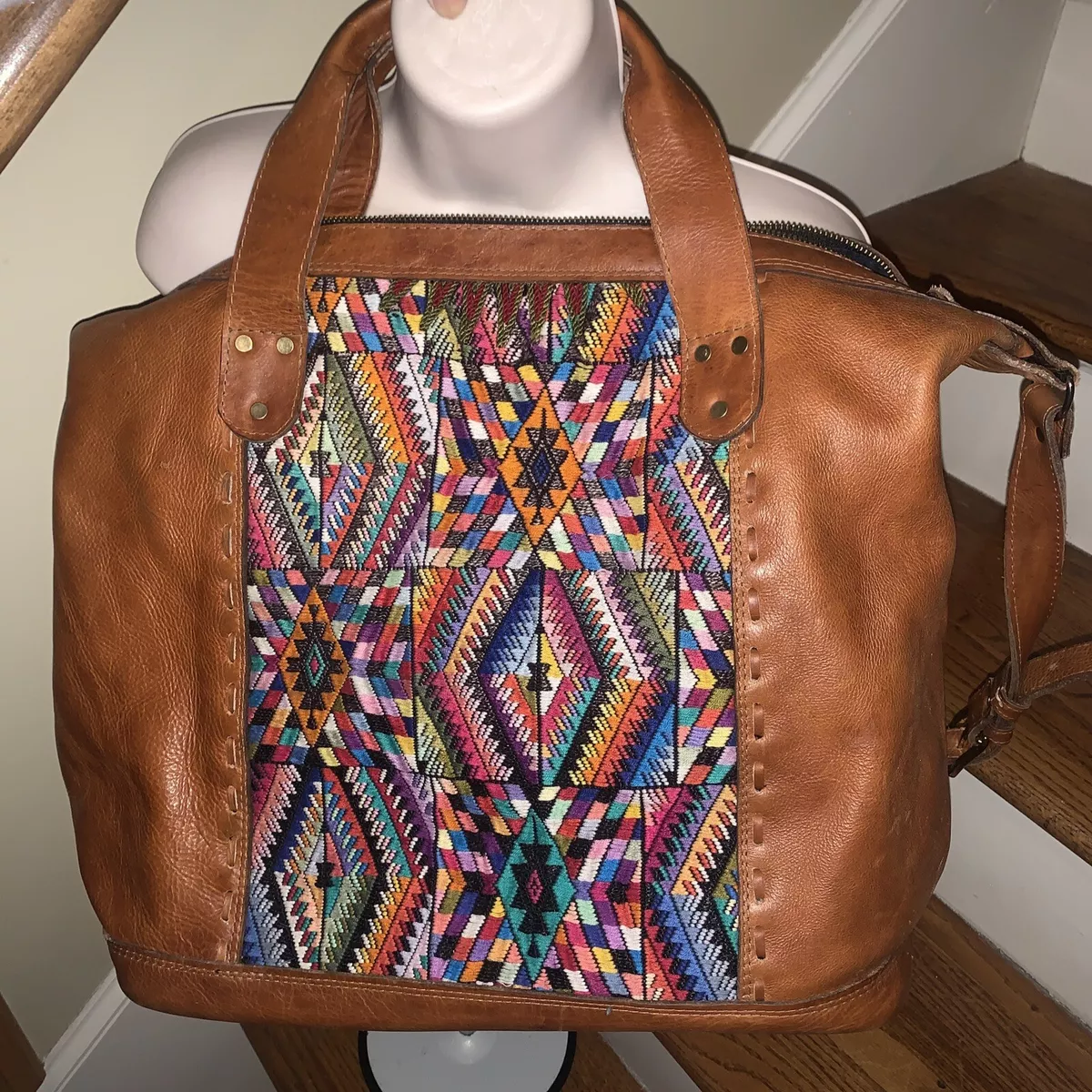 Huipil shop weekender bag