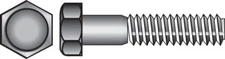 The Hillman Group 190243 Hex Bolt, 7/16-Inch X 1-Inch, 100-Pack