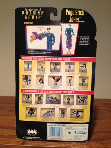 ¡FIGURA DE ACCIÓN JOKER PALO POGO LAS AVENTURAS DE BATMAN Y ROBIN! ¡SELLADO! Casi nuevo! - Imagen 2 de 2