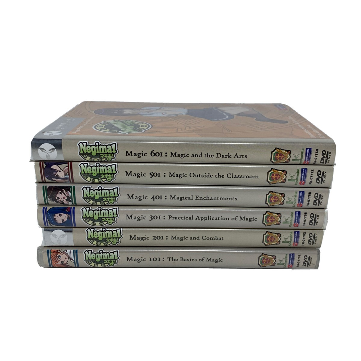 Negima! 6-Disc Set Magic 101- 601 DVD Lot Great Condition | eBay