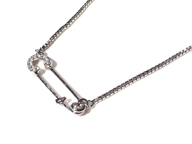 Collier épingle Doré Avec Strass - Marque GUESS - Occasion En Bon état