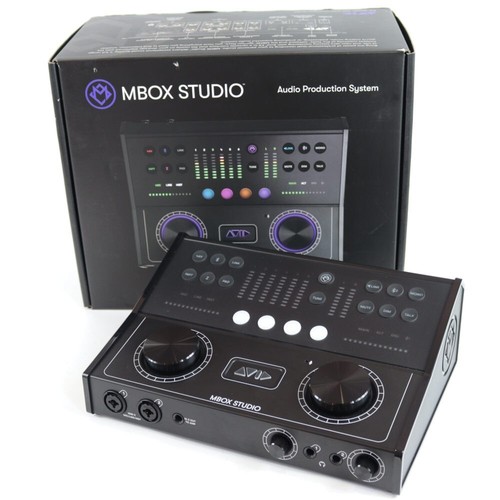 Avid MBox Studio USB Audio Interface with Original Box Used from Japan - Picture 2 of 6