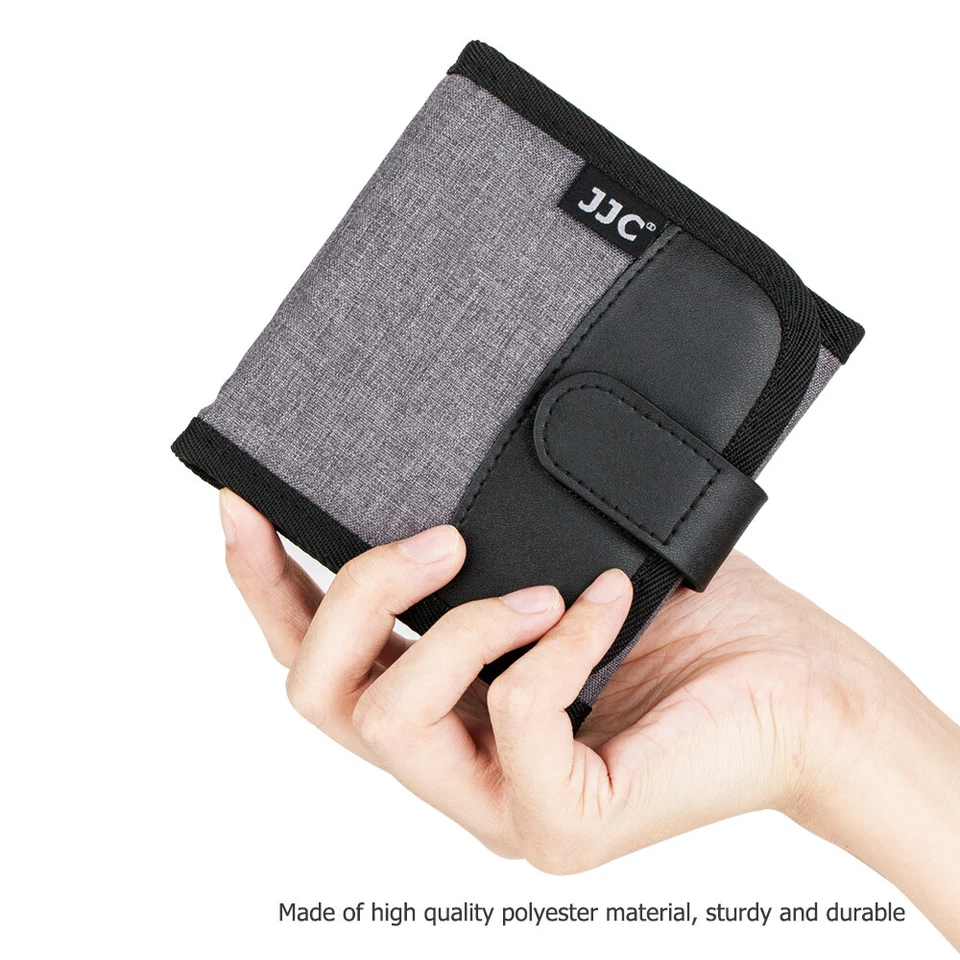 3 Pockets Camera Lens Filter Case Pouch for UV CPL ND Filter Storage Up to 82mm - Image 3 of 4