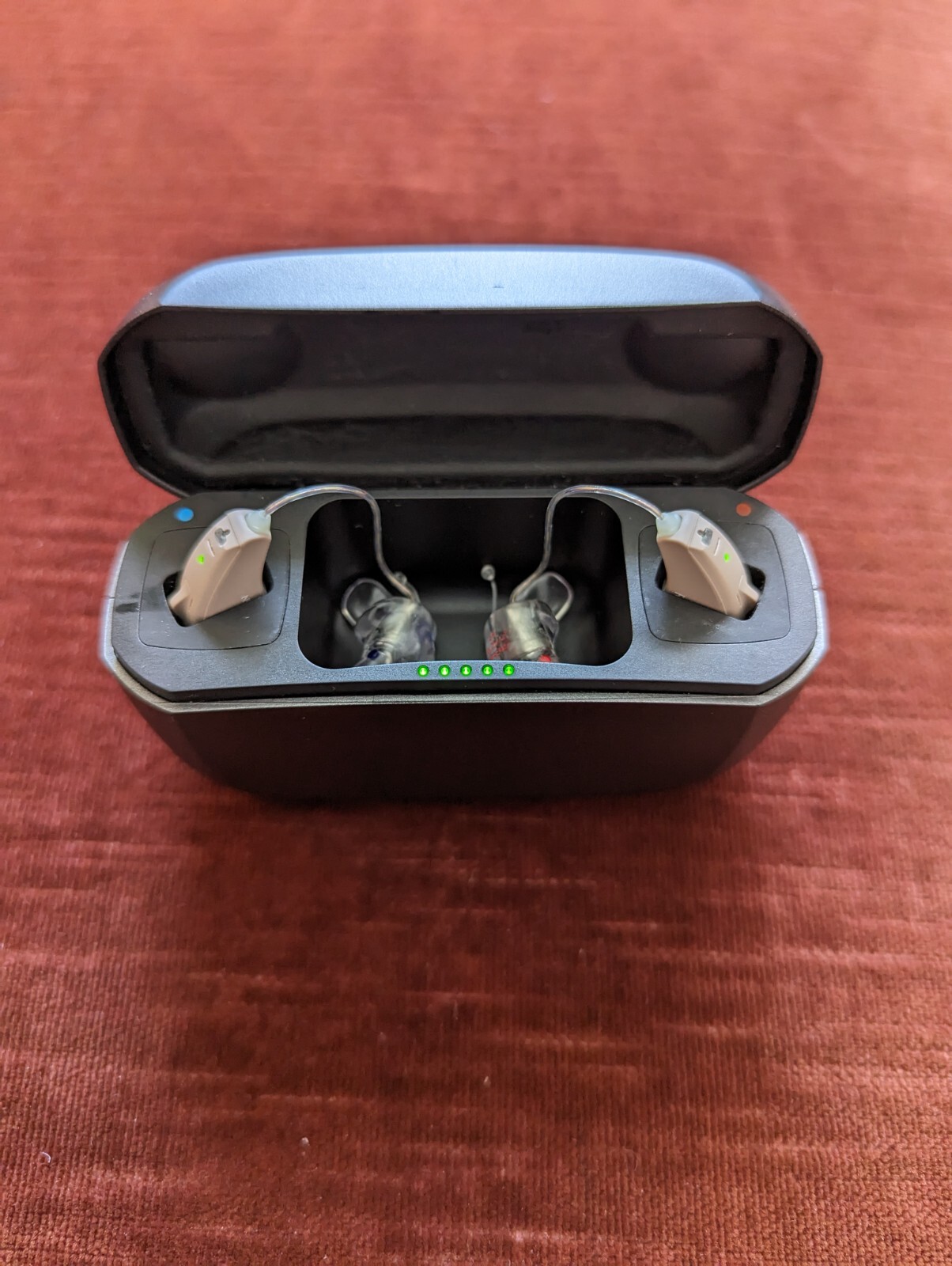 ReSound GN Bluetooth Rechargeable Hearing Aids + Charging Case eBay